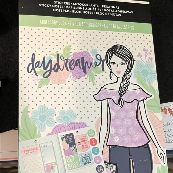 The Happy Planner Daydreamer Accessory Book - Purple and Green - Picture 1 of 5